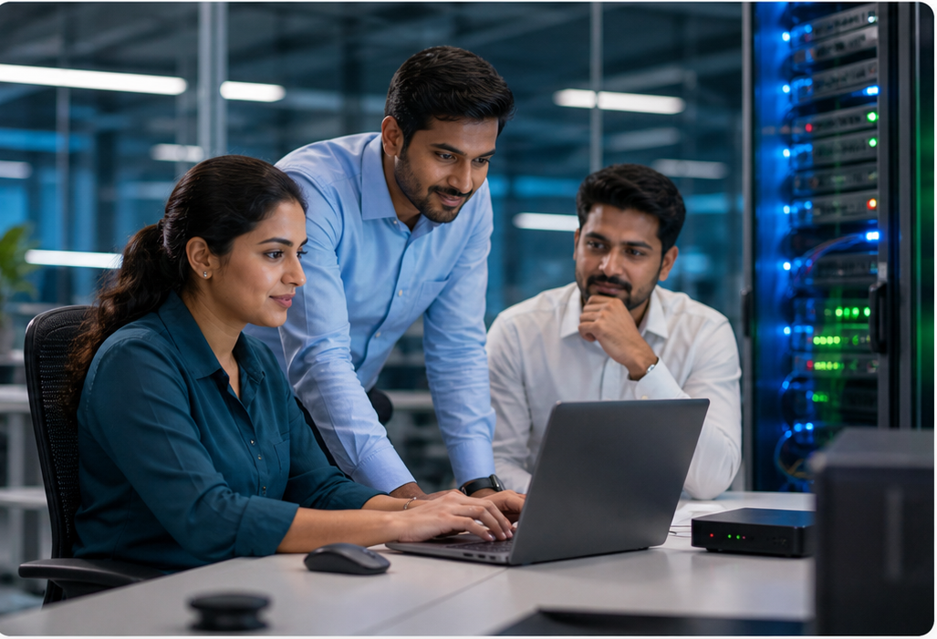 Wavetree team planning a connectivity project